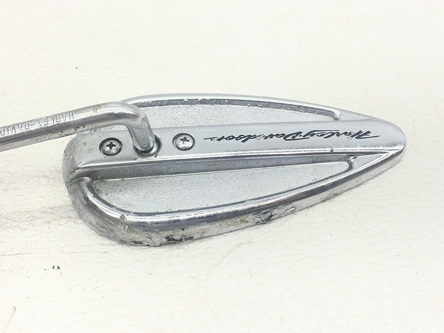 87-92 HARLEY-DAVIDSON LOW RIDER FXLR TEAR DROP REAR VIEW MIRROR SET PAIR MIRRORS