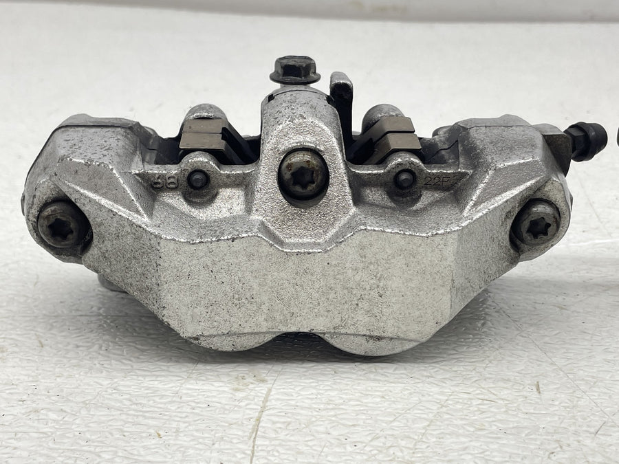 2012 SUZUKI BOULEVARD M109R RIGHT LEFT FRONT BRAKE CALIPER SET PAIR CALIPERS