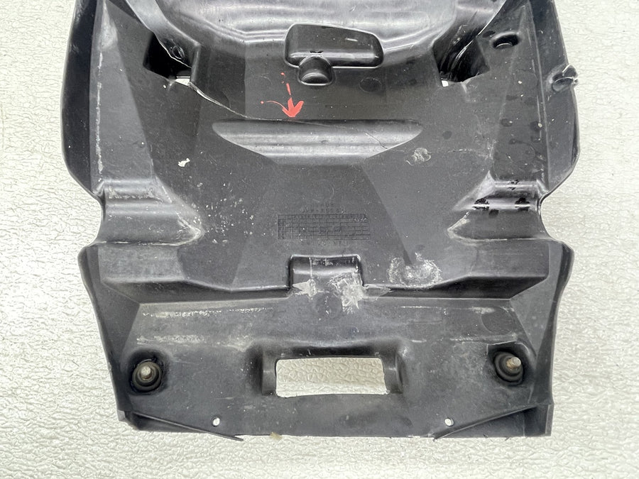 07-12 HONDA CBR600RR REAR BACK TAIL UNDERTAIL BATTERY TRAY PLASTIC