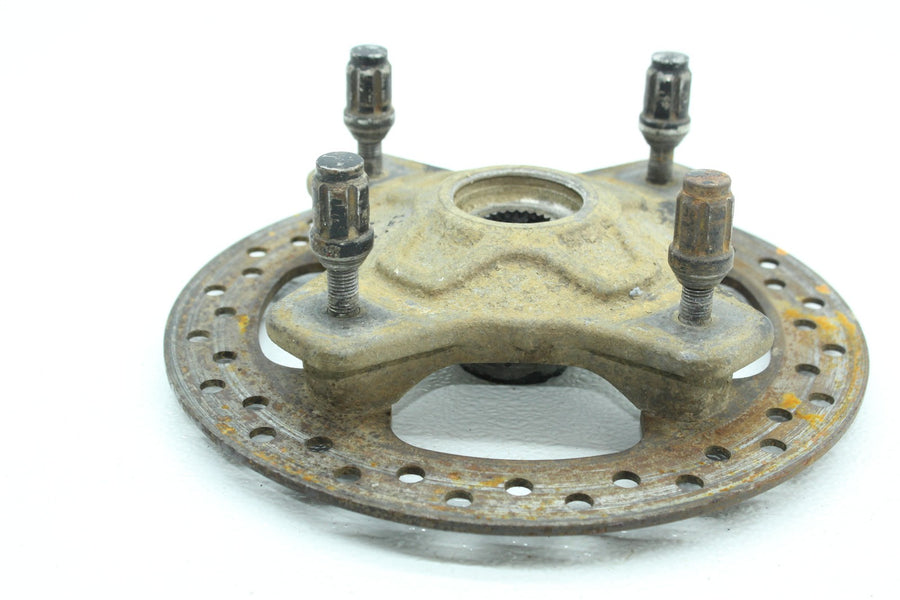 14-15 POLARIS SCRAMBLER 850 FRONT WHEEL RIGHT LEFT HUBS HUB ROTORS SET