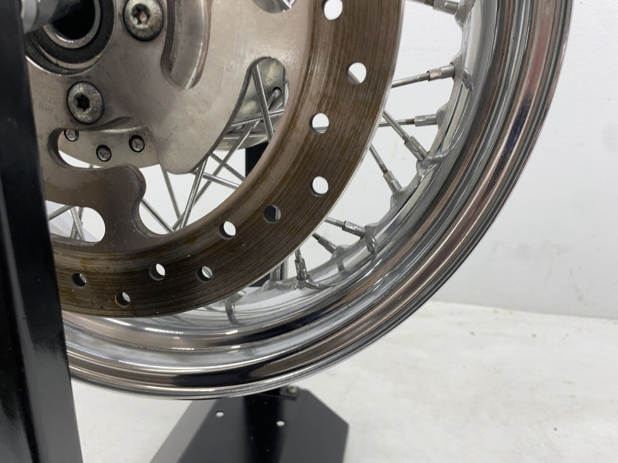 07-11 HARLEY-DAVIDSON ROAD KING CLASSIC FLHRC REAR BACK WHEEL RIM