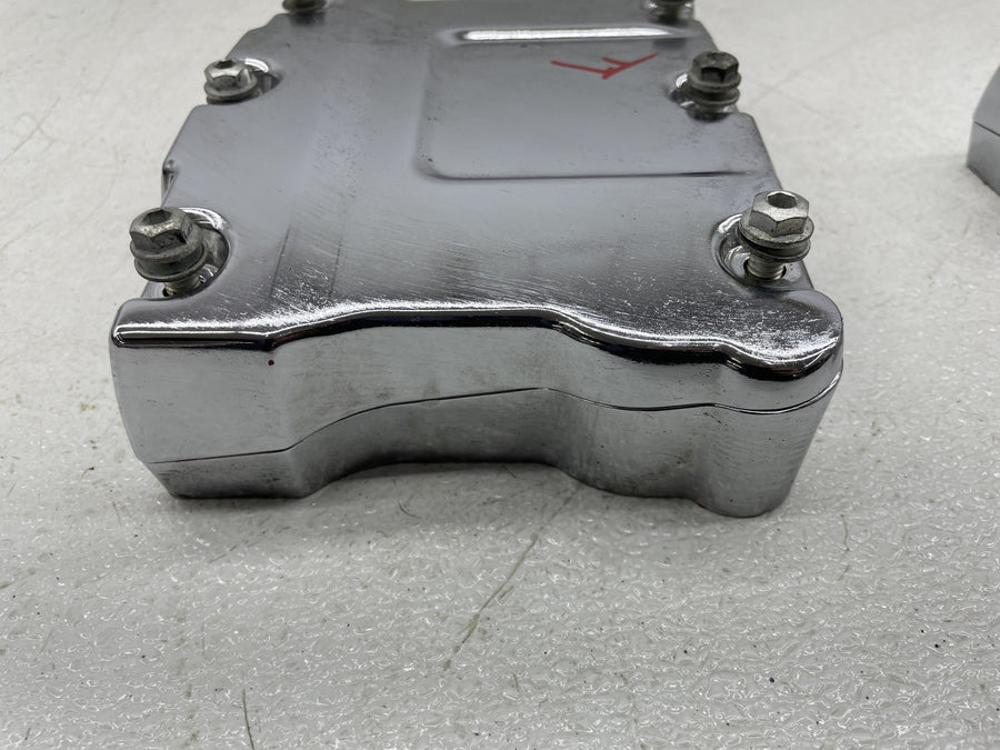 07-11 HARLEY-DAVIDSON ROAD KING CLASSIC TWIN CAM 96CI ENGINE ROCKER BOXES PAIR
