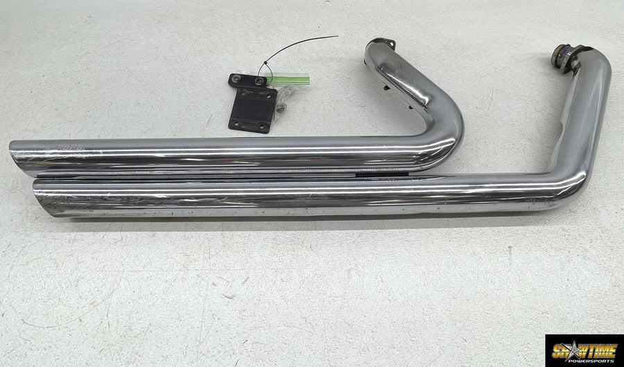 00-06 HARLEY-DAVIDSON SOFTAIL FXST PYTHON EXHAUST MUFFLERS HEADER PIPES