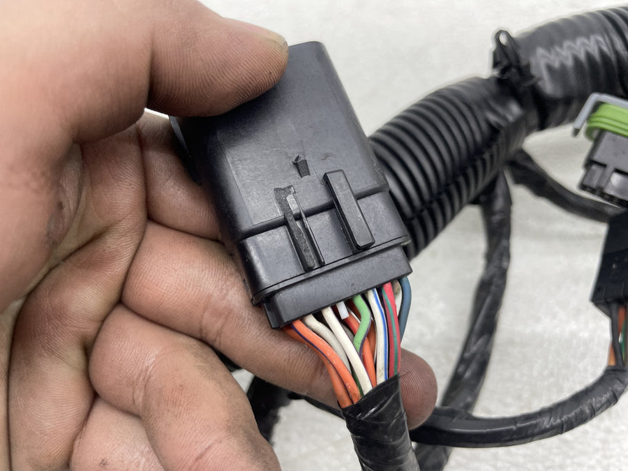 07-11 HARLEY-DAVIDSON STREET GLIDE FLHX HEADLIGHT WIRE WIRING HARNESS LOOM