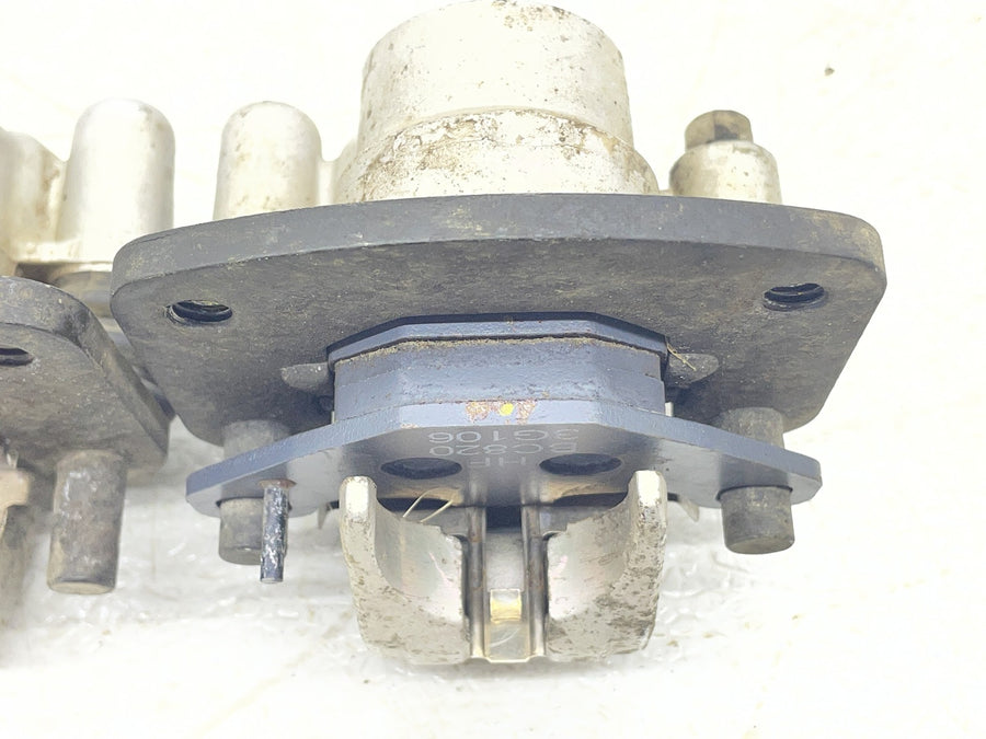 03-06 BOMBARDIER RALLY 200 LEFT RIGHT FRONT BRAKE CALIPERS MASTER CYLINDER