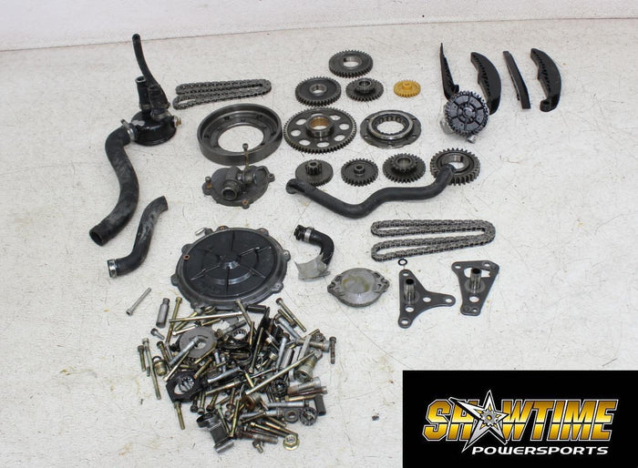 01-05 APRILIA RST1000 FUTURA ENGINE MOTOR PARTS HARDWARE BOLTS GEARS OIL PUMP