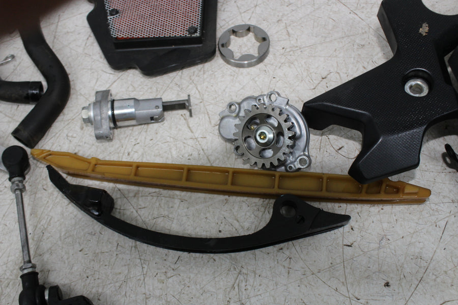 18-23 KAWASAKI NINJA 400 ENGINE PARTS HARDWARE BOLTS OIL PUMP BALANCE FILTER