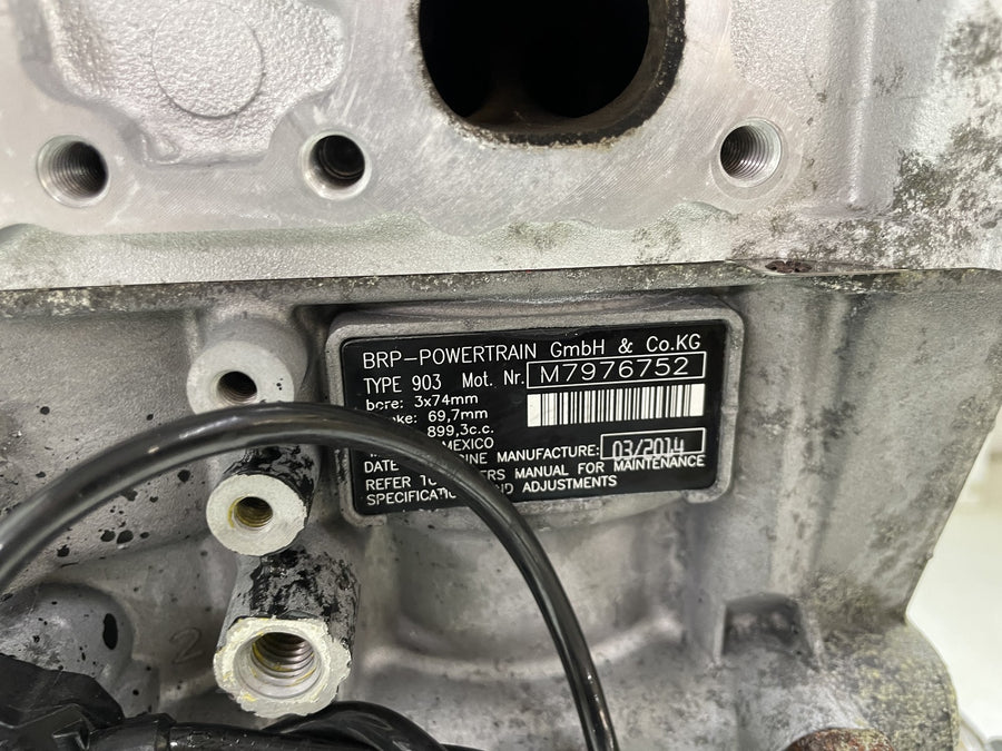 14-16 SEA-DOO SPARK 2 UP COMPLETE ENGINE MOTOR RUNS CLEAN NICE!