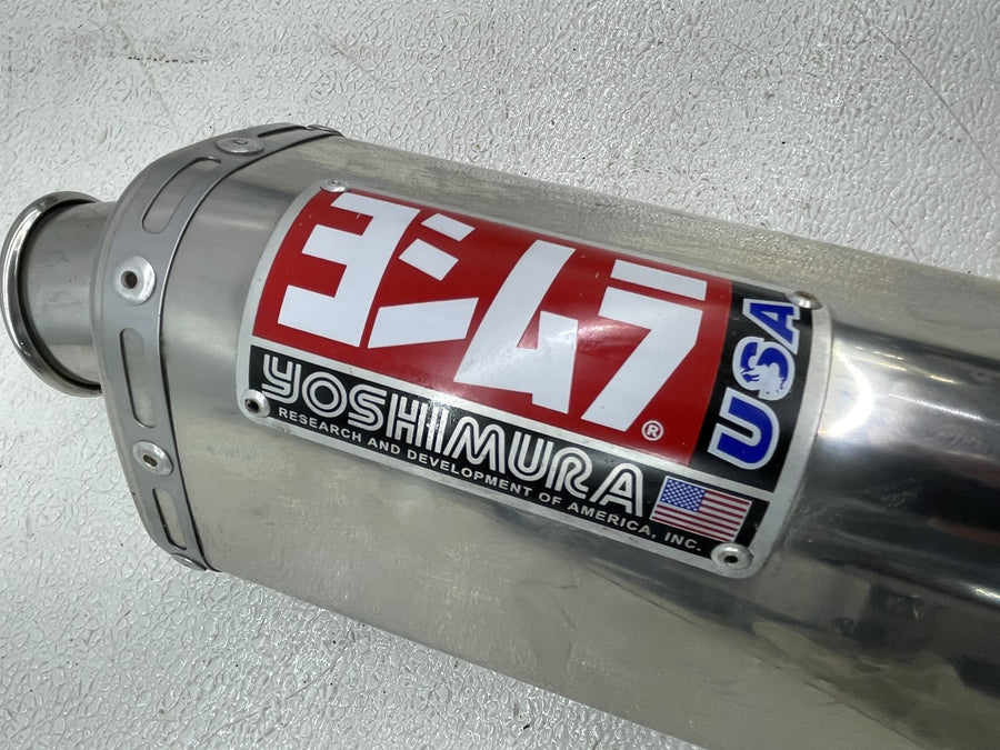 04-05 SUZUKI GSXR750 YOSHIMURA EXHAUST PIPE MUFFLER SLIP ON CAN SILENCER