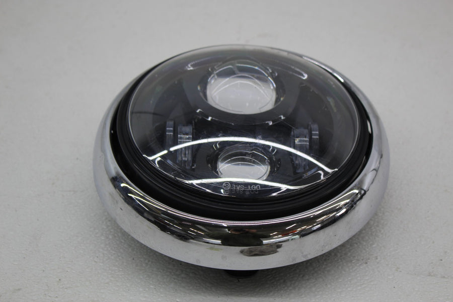 00-06 HARLEY-DAVIDSON ROAD KING CLASSIC FLHRCI SINGLE HEADLIGHT HEAD LIGHT (READ
