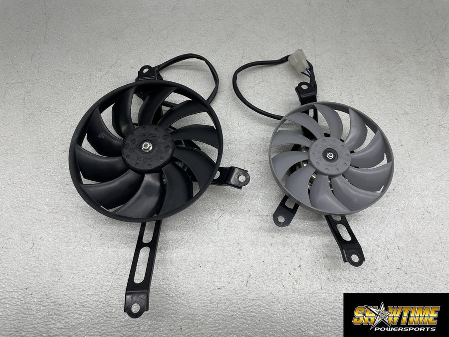 18-21 YAMAHA MT-10 ENGINE LEFT RIGHT RADIATOR COOLING FANS SET PAIR