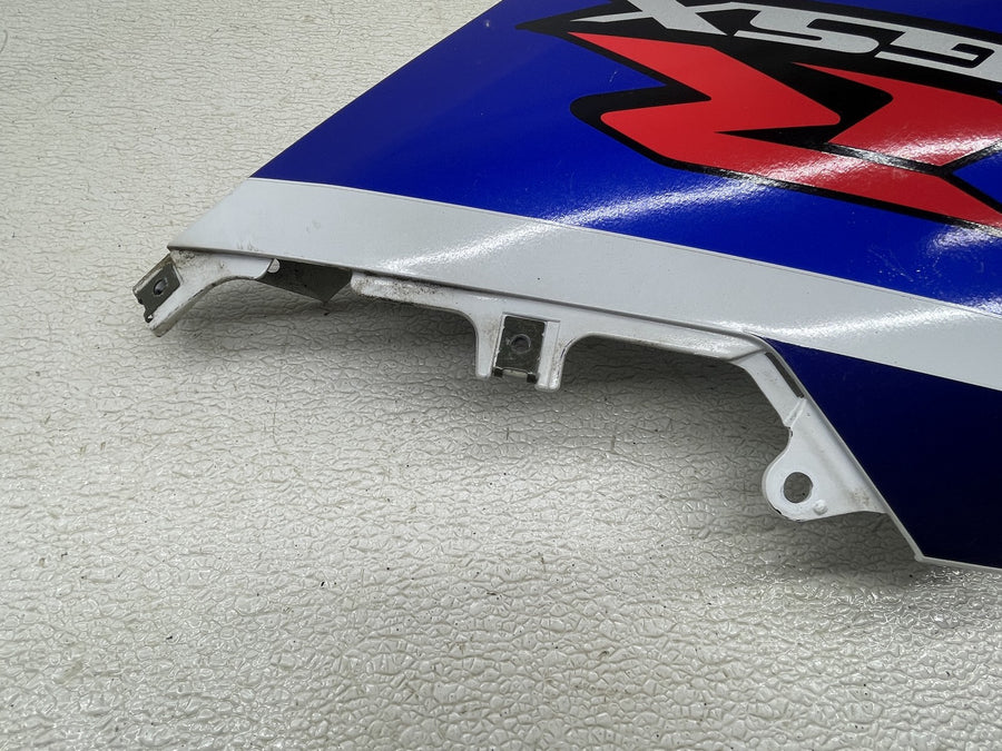 04-05 SUZUKI GSXR750 RIGHT MID UPPER SIDE FAIRING COWL PLASTIC 94407-30G20-019