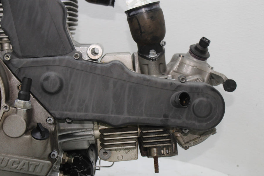 06-08 DUCATI MONSTER S2R 1000 COMPLETE ENGINE MOTOR HEAD CASES RUNS CLEAN NICE!