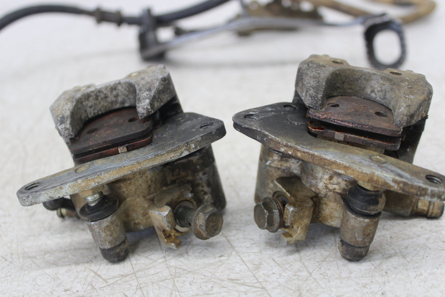 03-08 KAWASAKI KFX400 FRONT BRAKE MASTER CALIPER PAIR REAR MASTER LOT
