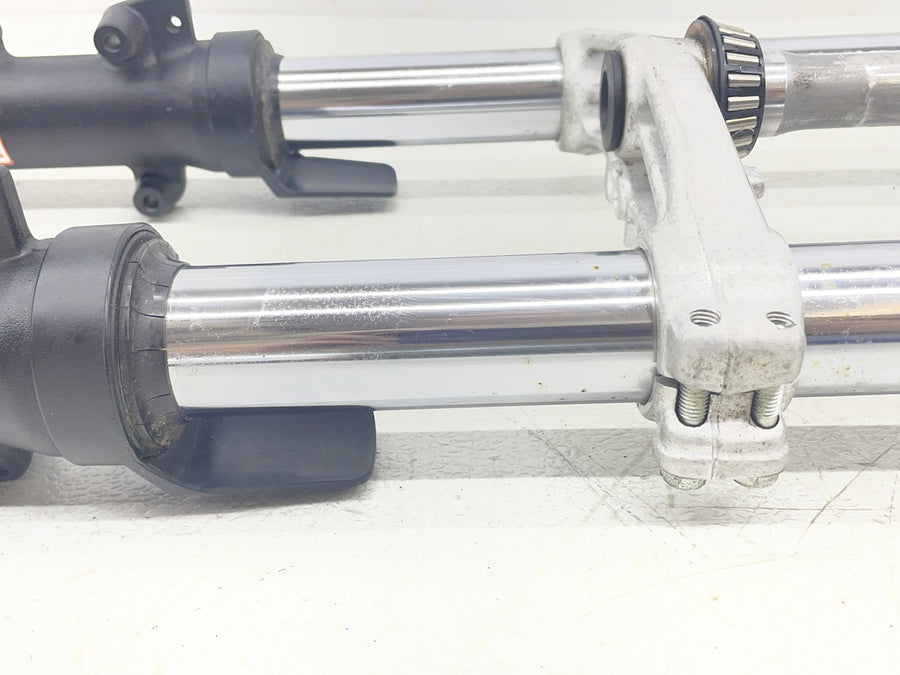 11-12 SUZUKI BANDIT GSX1250FA FRONT FORKS SUSPENSION TRIPLE TREE STRAIGHT