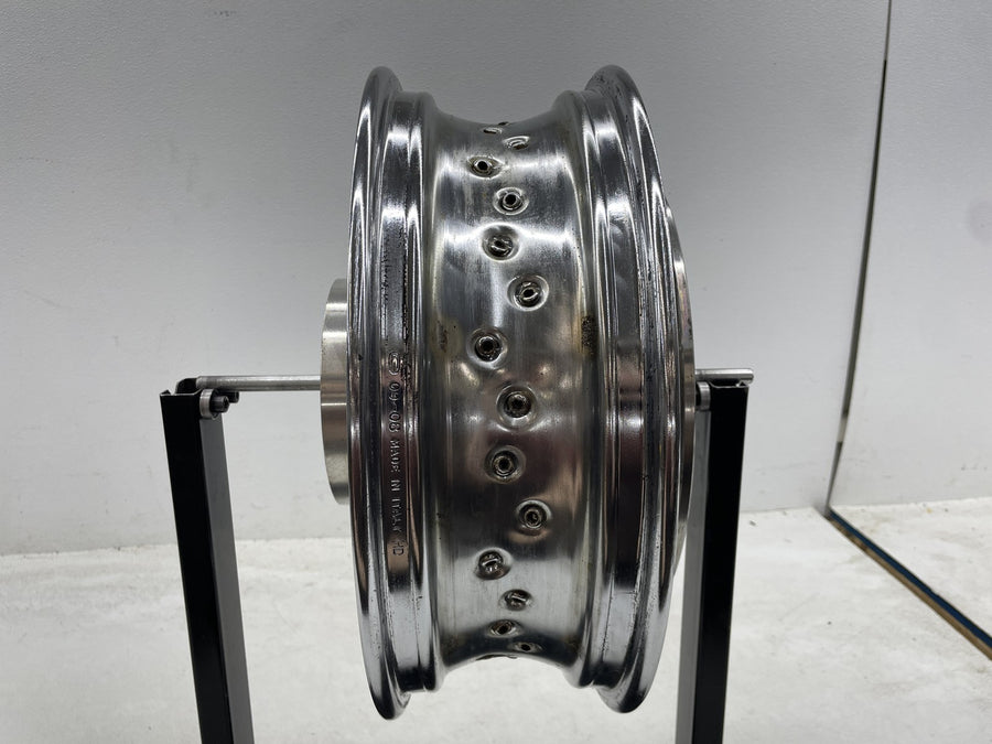 07-11 HARLEY-DAVIDSON ROAD KING CLASSIC FLHRC REAR BACK WHEEL RIM