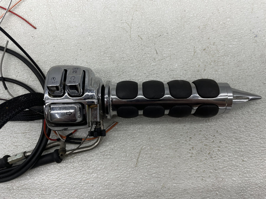 01-06 HARLEY-DAVIDSON SOFTAIL STANDARD FXSTI CHROME RIGHT CONTROL SWITCH