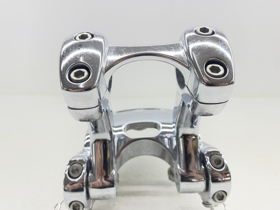 12-17 HARLEY-DAVIDSON DYNA LOW RIDER FXDL HANDLEBAR RISERS W/ HEADLIGHT MOUNT
