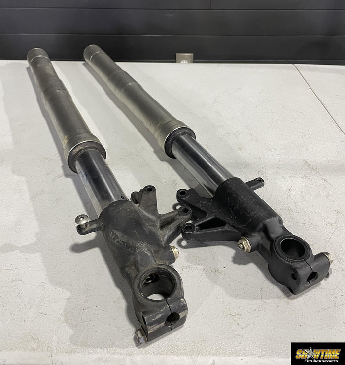 00-01 HONDA CBR929RR FRONT FORKS SHOCK SUSPENSION SET PAIR BENT