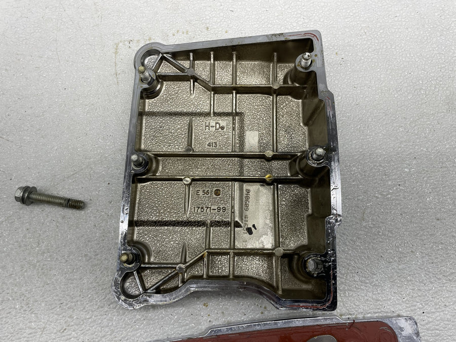 07-11 HARLEY-DAVIDSON ROAD KING CLASSIC TWIN CAM 96CI ENGINE ROCKER BOXES PAIR