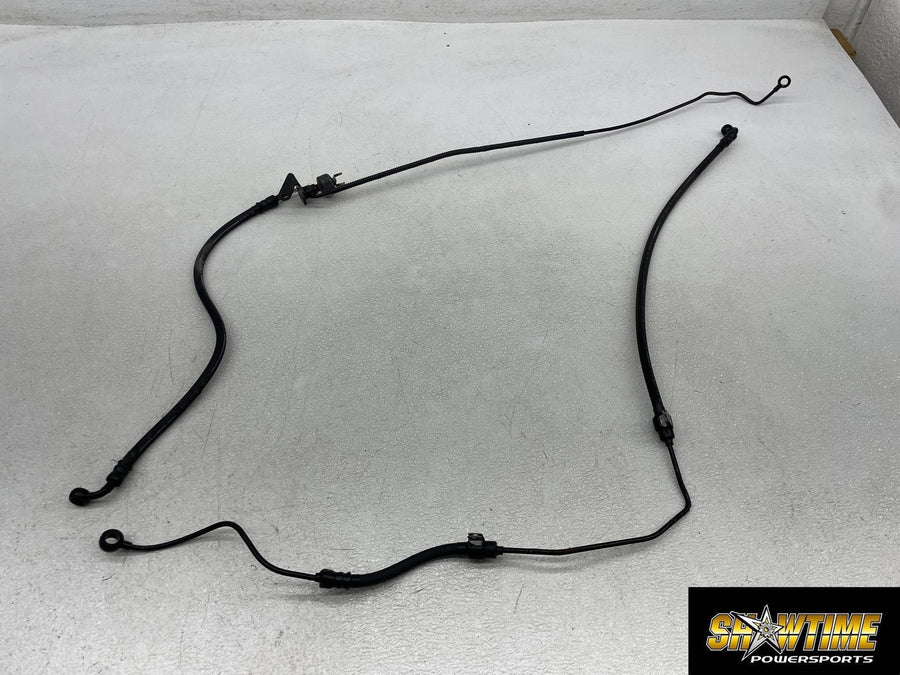 01-06 HARLEY-DAVIDSON SOFTAIL STANDARD FXSTI BRAKE LINES HOSES SET PAIR