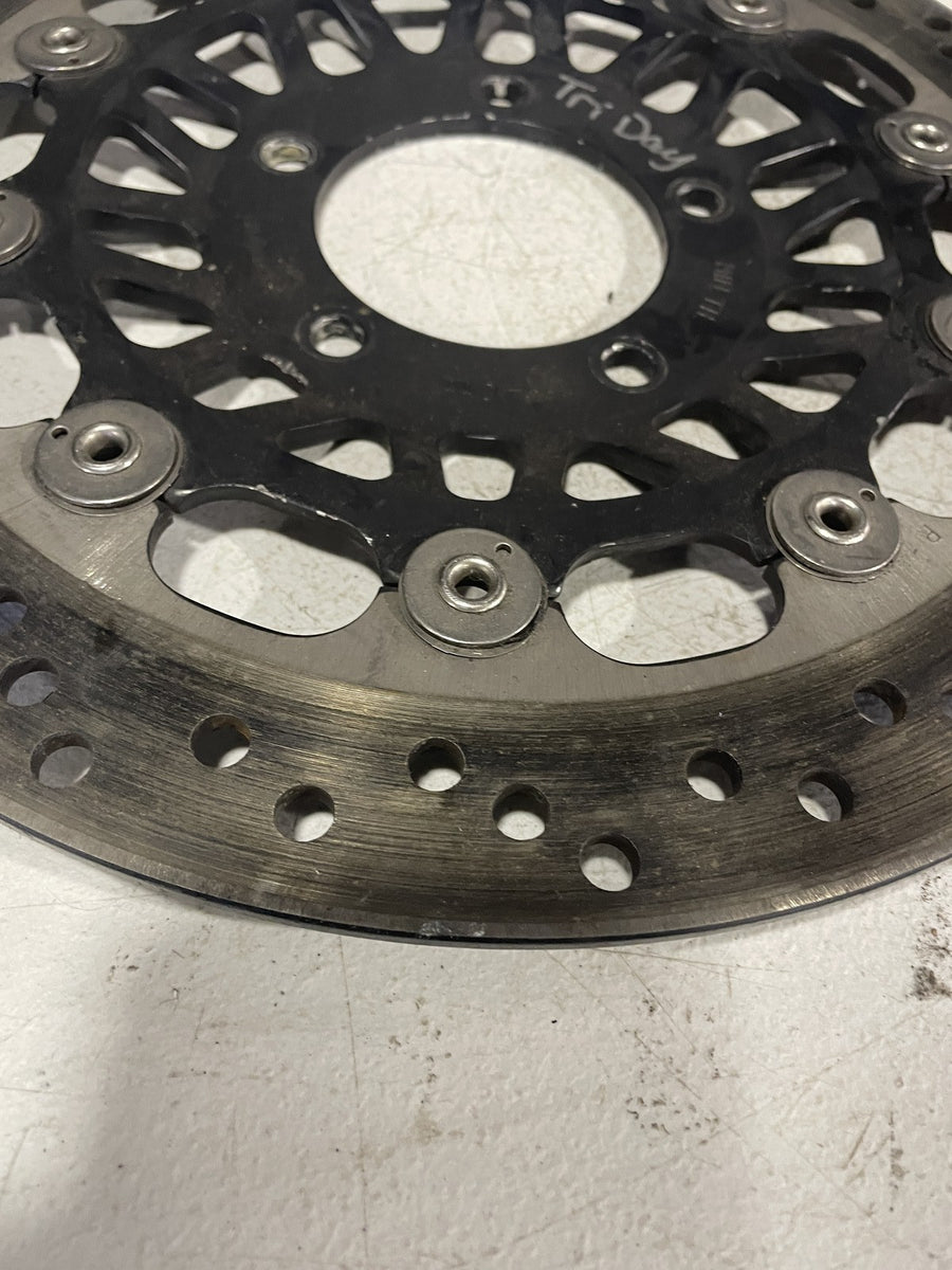 99-06 TRIUMPH DAYTONA 955I FRONT LEFT RIGHT BRAKE ROTORS DISCS