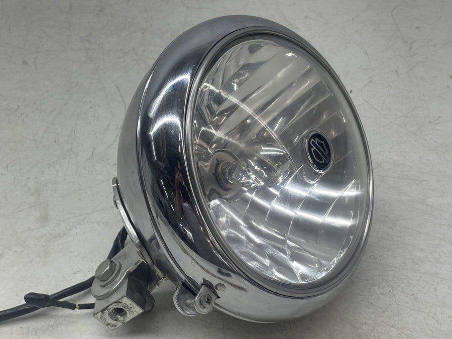 07-11 HARLEY-DAVIDSON SOFTAIL FAT BOY FLSTF HEADLIGHT HEAD LAMP LIGHT BUCKET