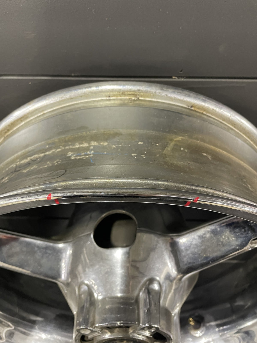 01-05 SUZUKI GSXR600 GSXR750 CHROME REAR WHEEL BACK RIM