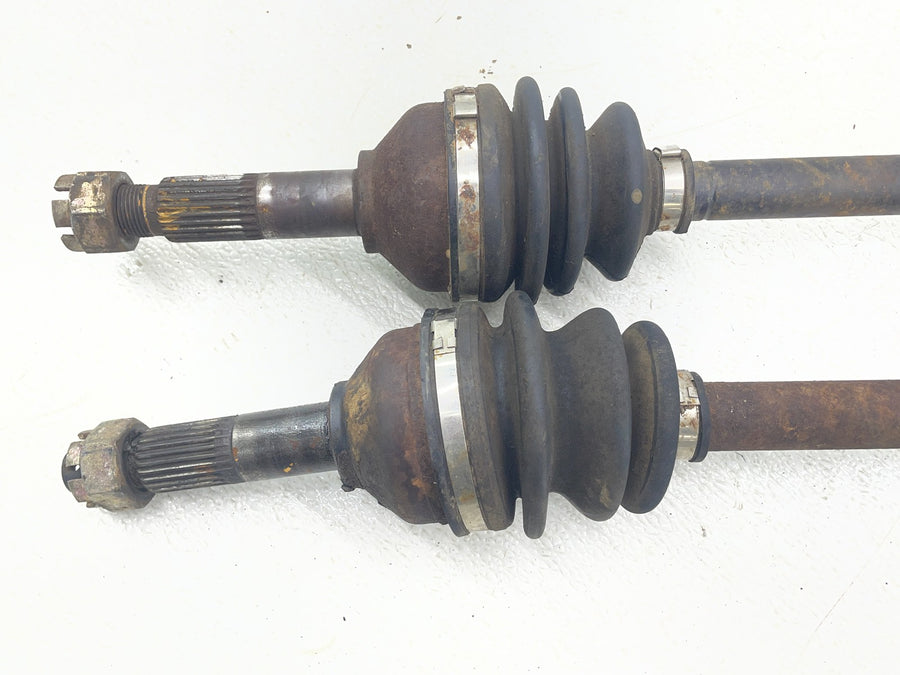 05-09 KAWASAKI BRUTE FORCE 750 KVF750 REAR BACK LEFT RIGHT DRIVE CV AXLES PIVOTS