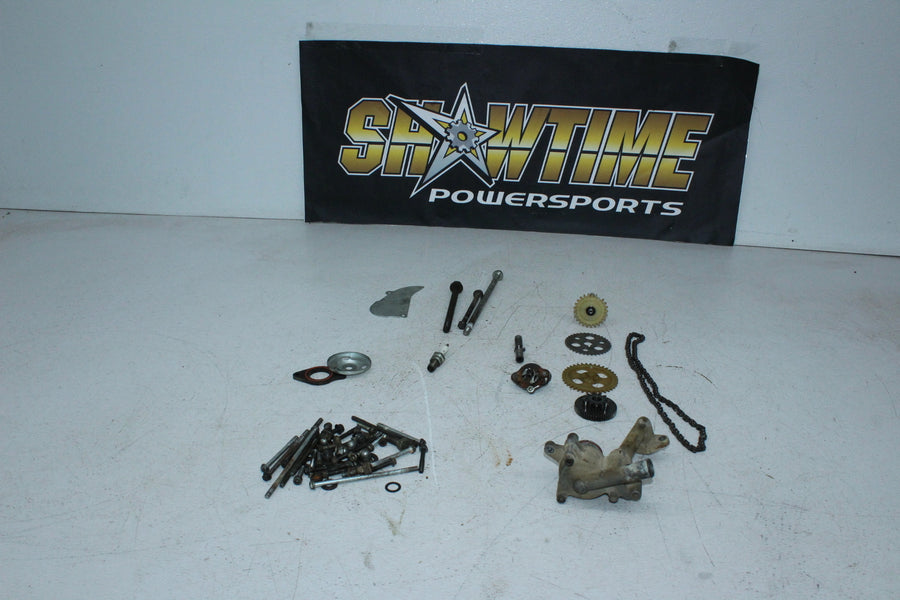 2003 LINHAI MANCO TALON 260 PARTS LOT TIMING CHAIN THERMOSTAT HOUSING