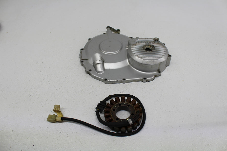 1987-1990 HONDA CBR600F CLUTCH SIDE ENGINE MOTOR COVER