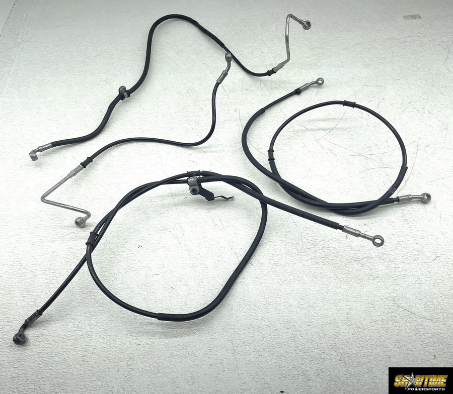 15-18 DUCATI SCRAMBLER 800 BRAKE LINES HOSES HOSE LINE FRONT REAR SET