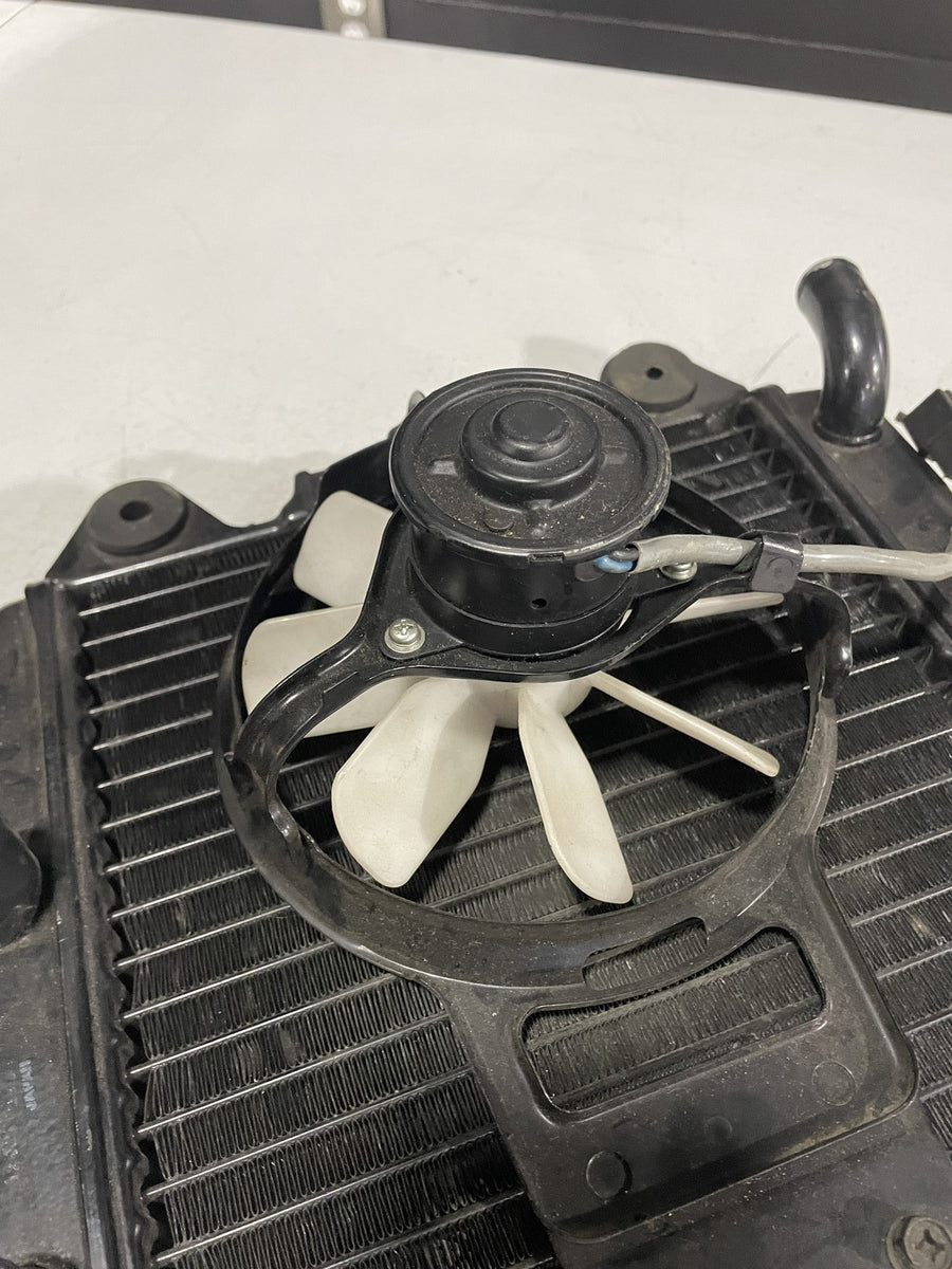88-07 KAWASAKI NINJA 250R EX250F ENGINE RADIATOR MOTOR COOLER COOLING FAN