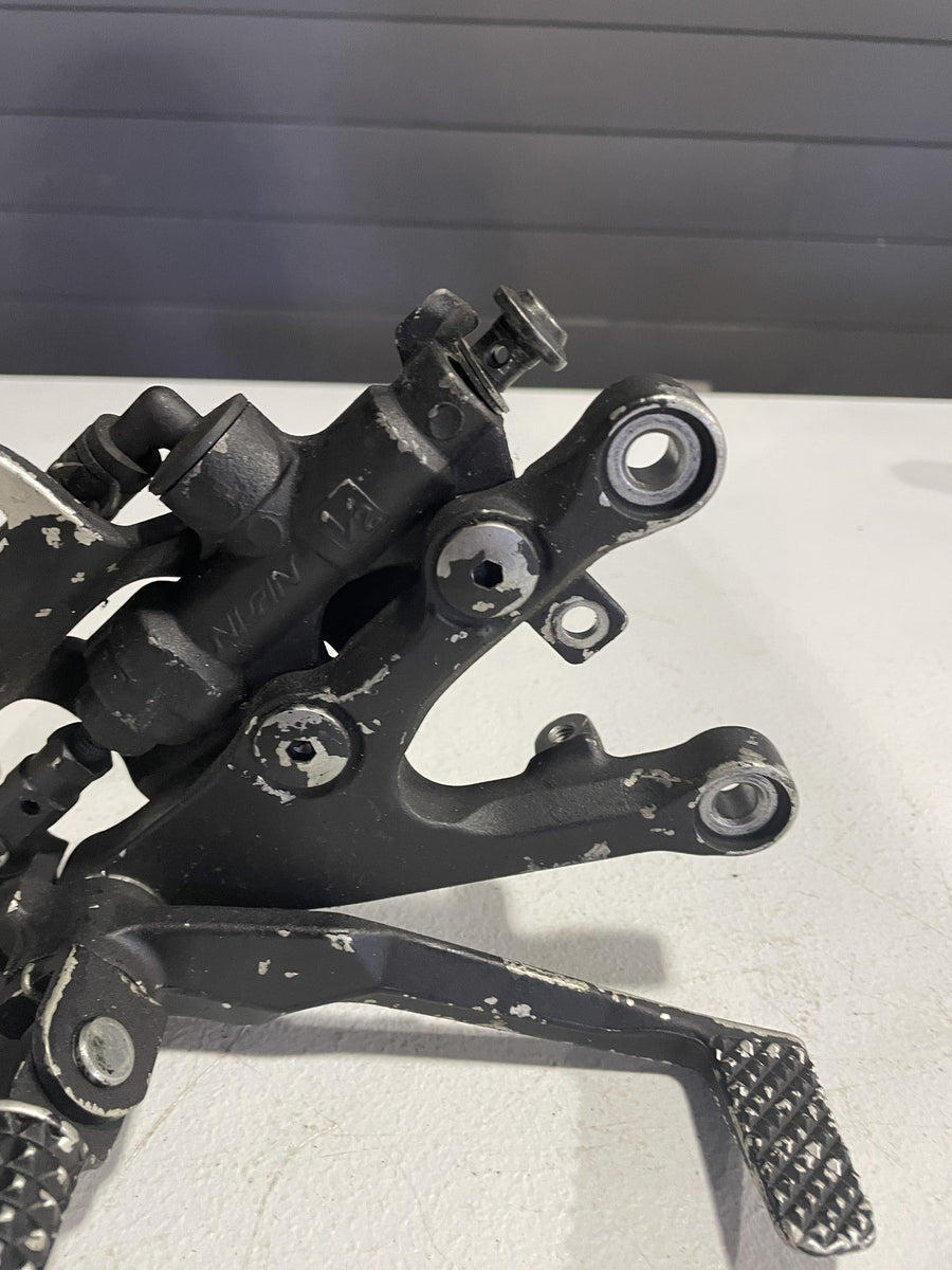 03-05 YAMAHA YZF R6/YZF R6S RIGHT REARSET REAR SET REAR BRAKE MASTER BRAKE LEVER
