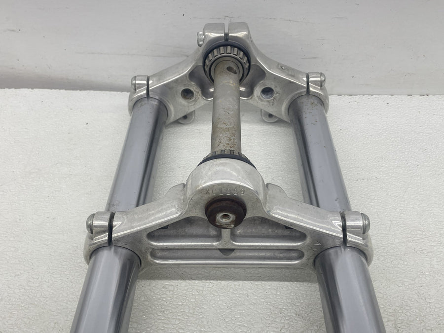 04-06 HARLEY-DAVIDSON SPORTSTER 1200 XL1200C FRONT FORKS SUSPENSION TRIPLE TREE