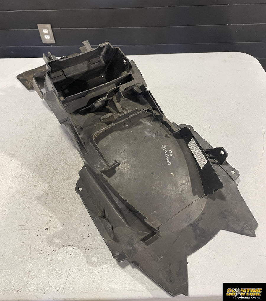 03-07 SUZUKI SV1000S REAR BACK TAIL UNDERTAIL BATTERY TRAY PLASTIC