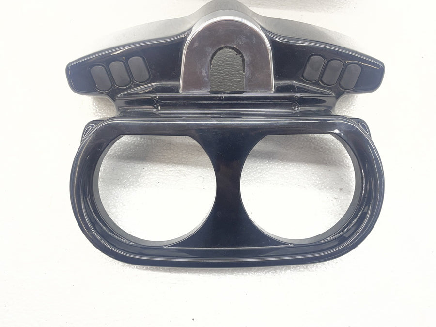 17-23 HARLEY-DAVIDSON ROAD GLIDE SPECIAL FLTRXS GAUGE COVER TRIM NACELLE
