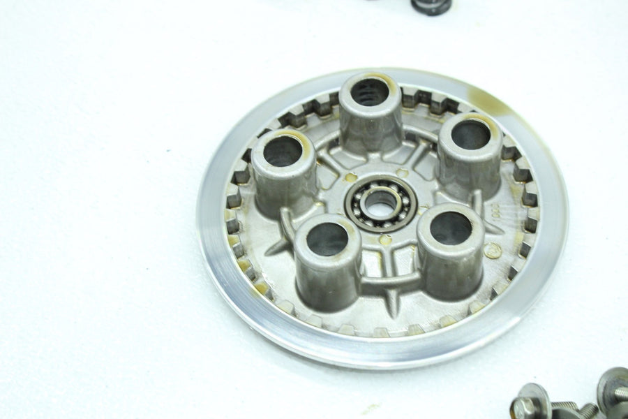 07-09 KAWASAKI VERSYS 650 KLE650 CLUTCH BASKET HUB PESSURE PLATE ASSY
