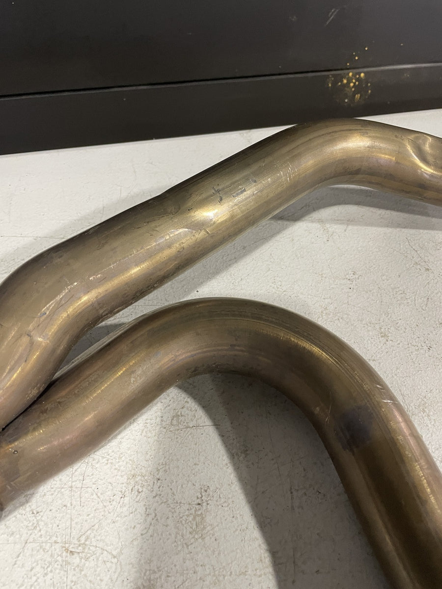 17-23 HARLEY-DAVIDSON STREET GLIDE FLHX EXHAUST HEADERS PIPES SHIELDS CROSSOVER