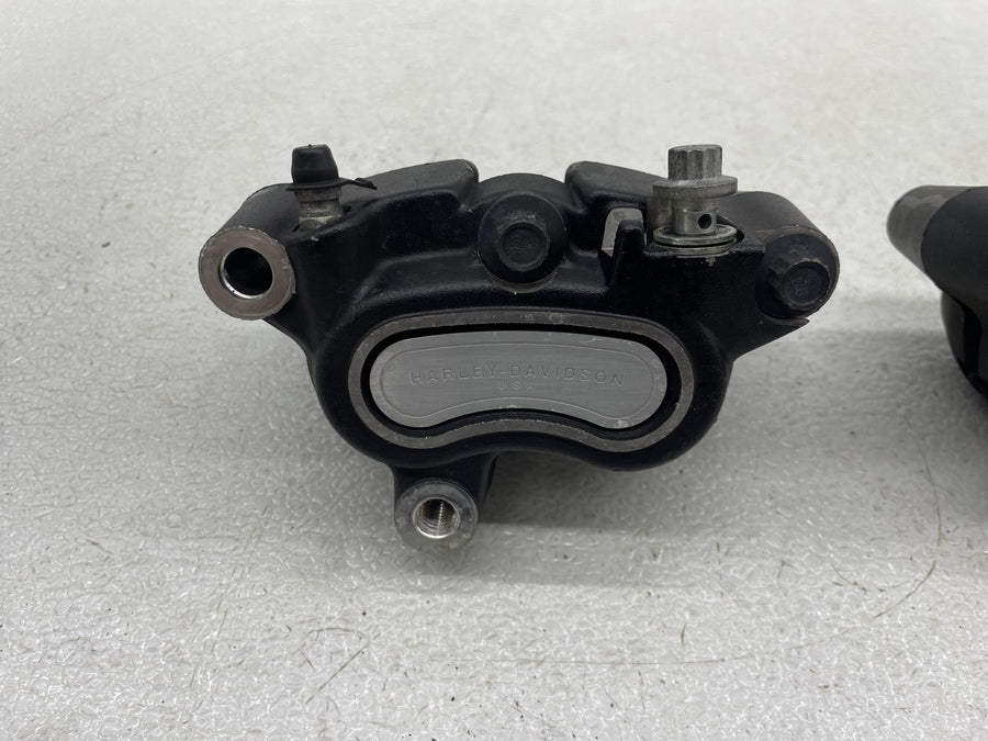 12-17 HARLEY-DAVIDSON DYNA LOW RIDER FXDL RIGHT LEFT FRONT BRAKE CALIPER SET