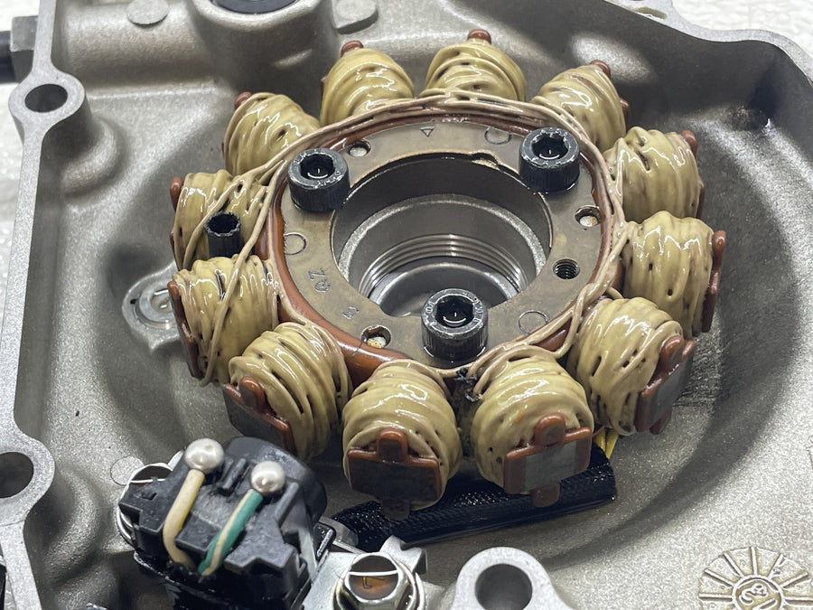 06-18 KAWASAKI KX450F KX450 STATOR MAGNETO ROTOR FLYWHEEL COVER ELECTRICS