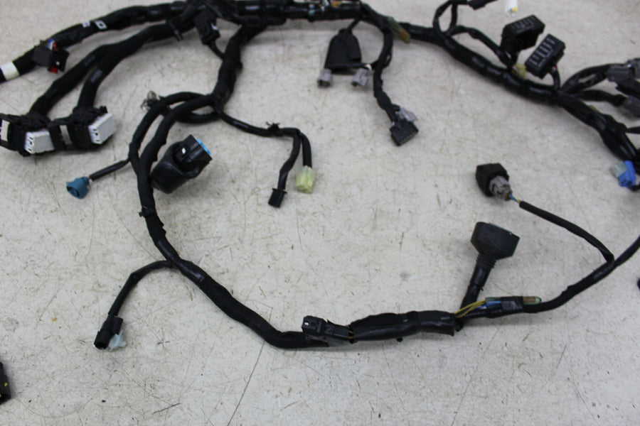 24 KAWASAKI NINJA ZX4R MAIN ENGINE WIRING HARNESS MOTOR WIRE LOOM (SEE DESCP)