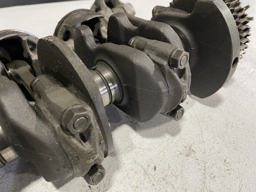 00-01 HONDA CBR929RR ENGINE MOTOR CRANKSHAFT CRANK SHAFT W PISTONS RODS