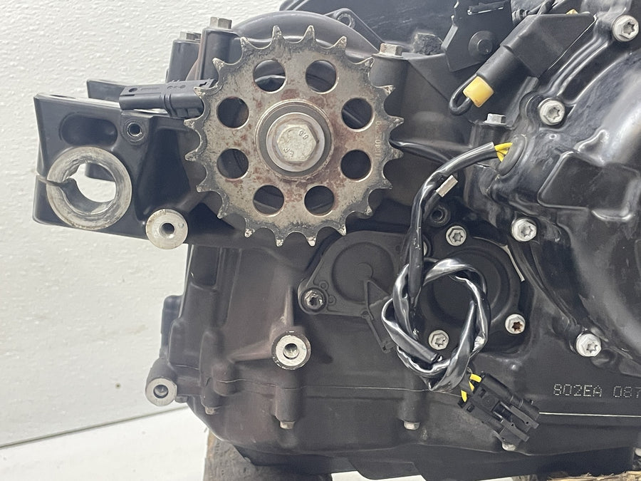 09-14 BMW F800R COMPLETE ENGINE MOTOR RUNS CLEAN NICE!