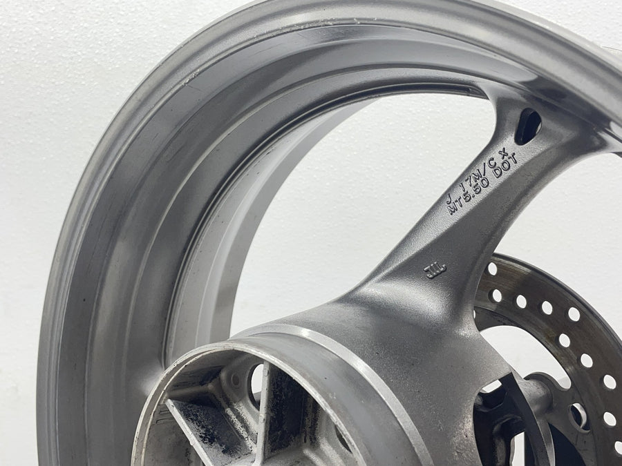 11-26 SUZUKI GSXR600 GSXR750 REAR BACK WHEEL RIM STRAIGHT 17X5.50