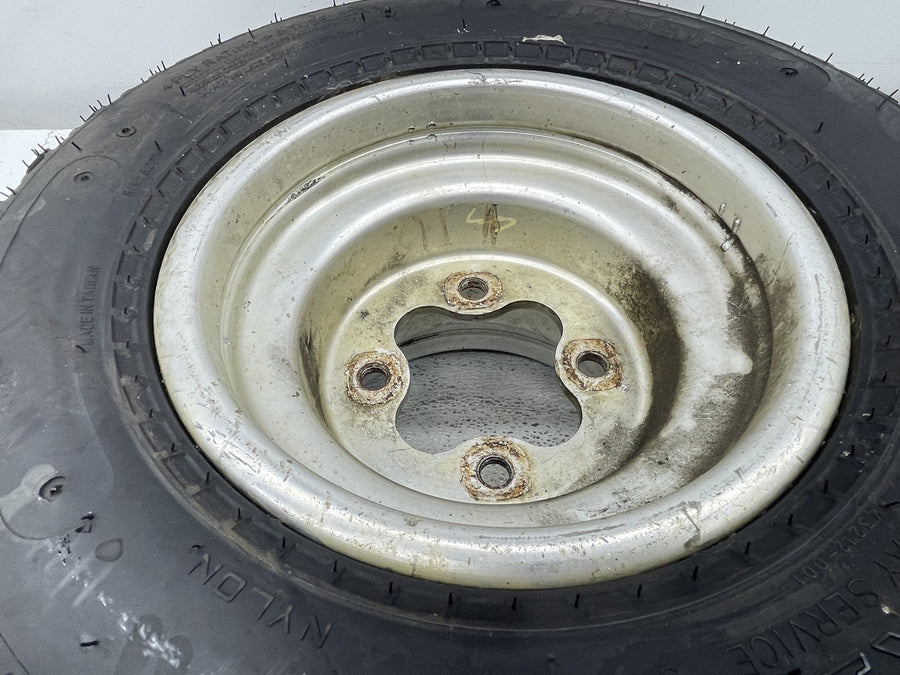 91-96 HONDA FOURTRAX 200 TRX200 TYPE II REAR WHEELS RIMS 9X8.0