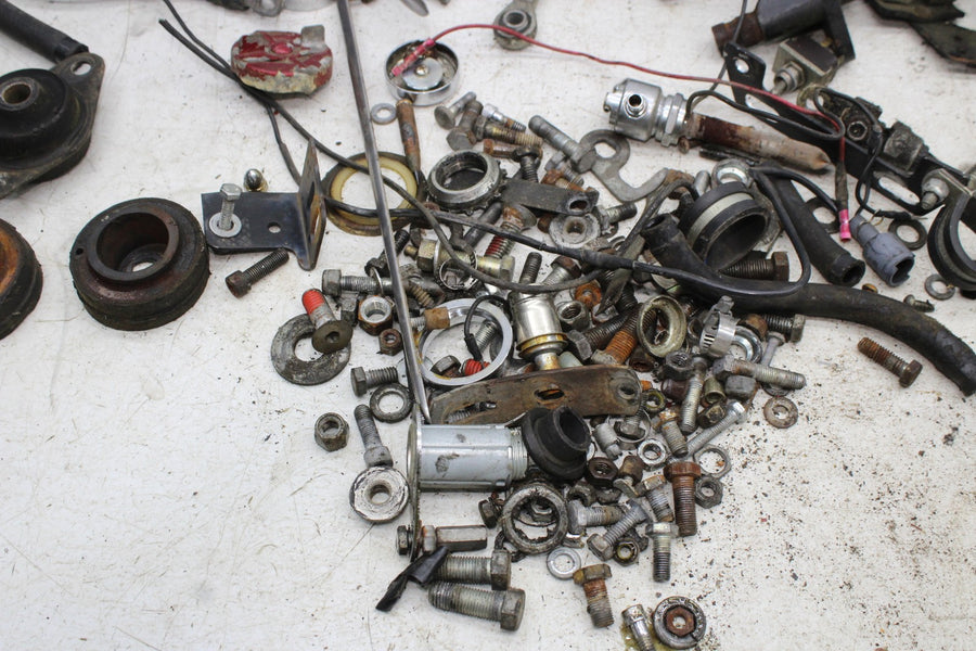 81 HARLEY-DAVIDSON TOUR GLIDE FLT PARTS HARDWARE MIRROR RISERS HORN