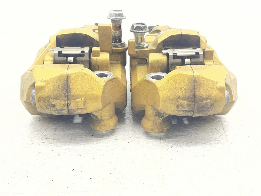 04-05 KAWASAKI NINJA ZX10R RIGHT LEFT FRONT BRAKE CALIPER SET PAIR CALIPERS
