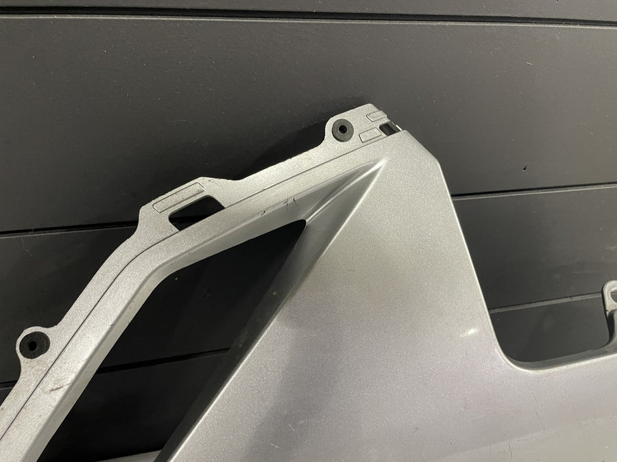 07-08 KAWASAKI NINJA ZX6R LEFT LOWER BOTTOM BELLY SIDE FAIRING COWL