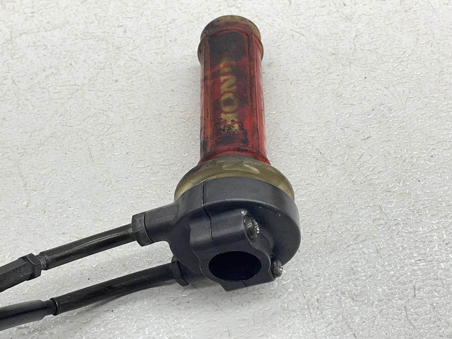 00-01 HONDA RVT1000R RC51 SP1 THROTTLE TWIST GRIP SENSOR FLY BY W/ CABLE